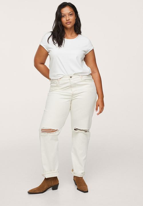 MANGO - Plus T-shirt basi - white