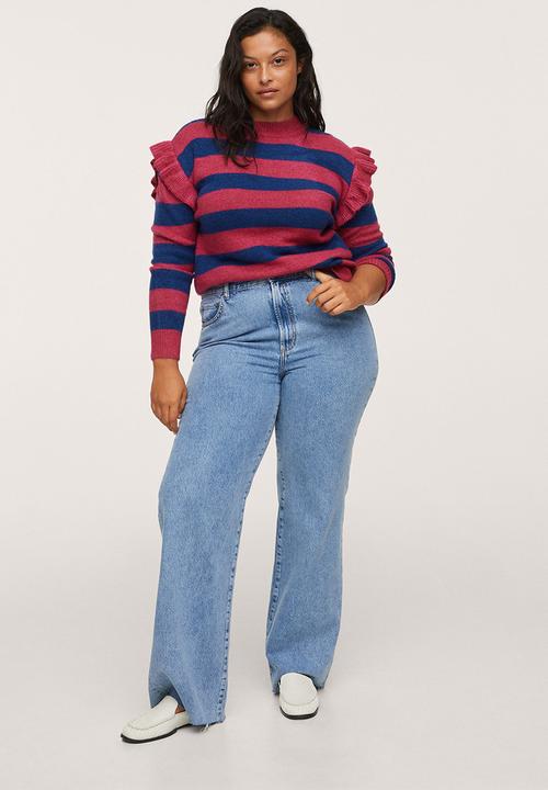 MANGO - Plus sweater laurita - pink