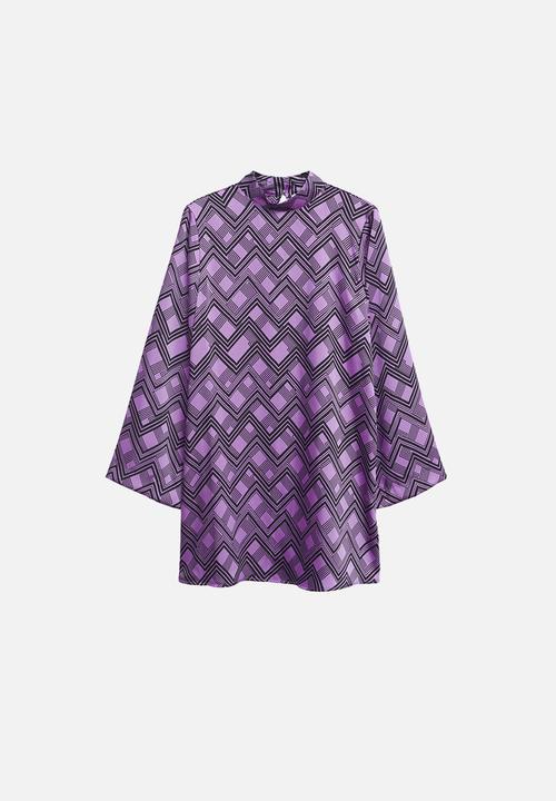 MANGO - Dress donatela - purple
