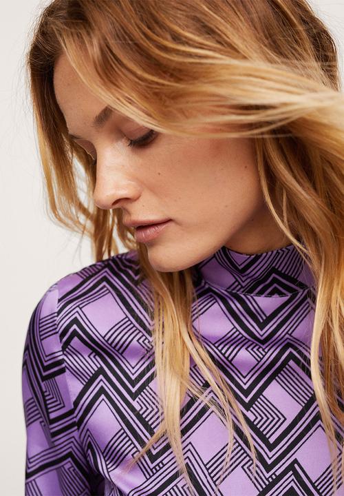 MANGO - Dress donatela - purple