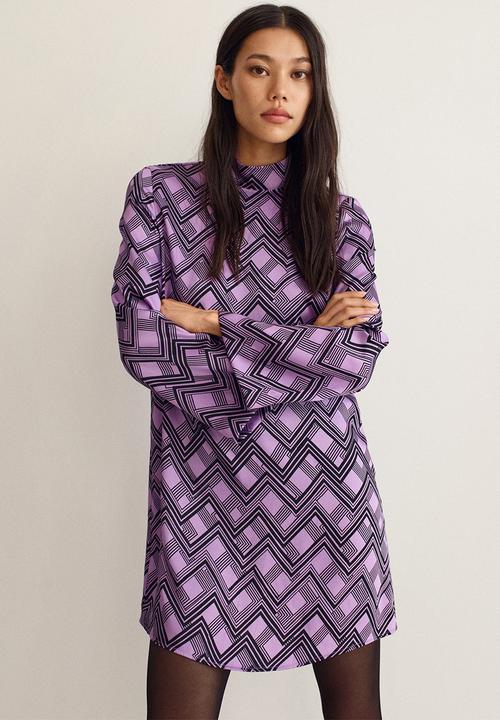 MANGO - Dress donatela - purple