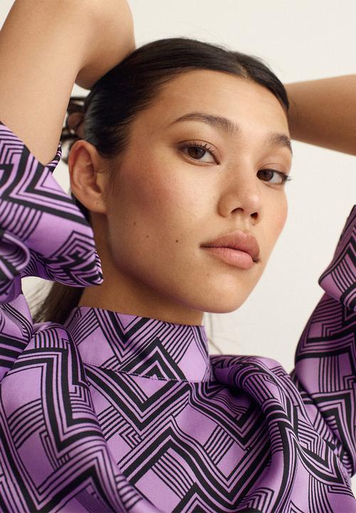 MANGO - Dress donatela - purple