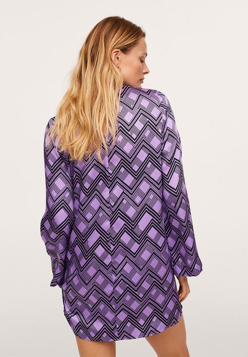 MANGO - Dress donatela - purple