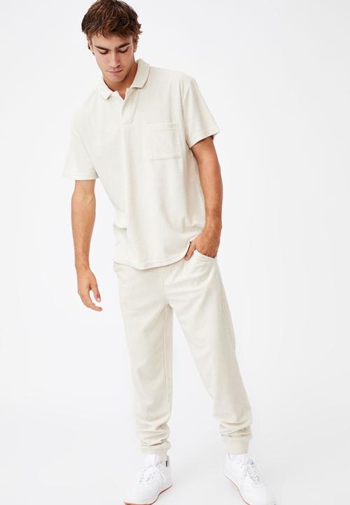 Cotton On - Textured polo - ecru