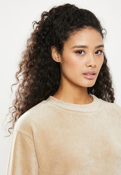 Glamorous - Oversized maxi jumper dress - stone