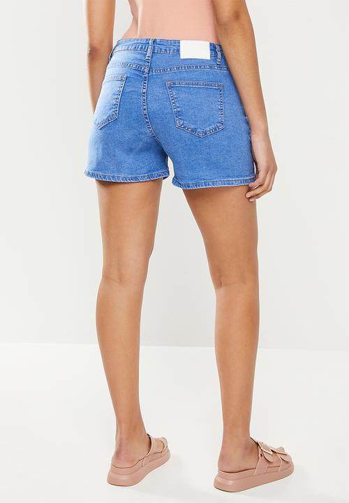 Glamorous - Denim shorts- true blue