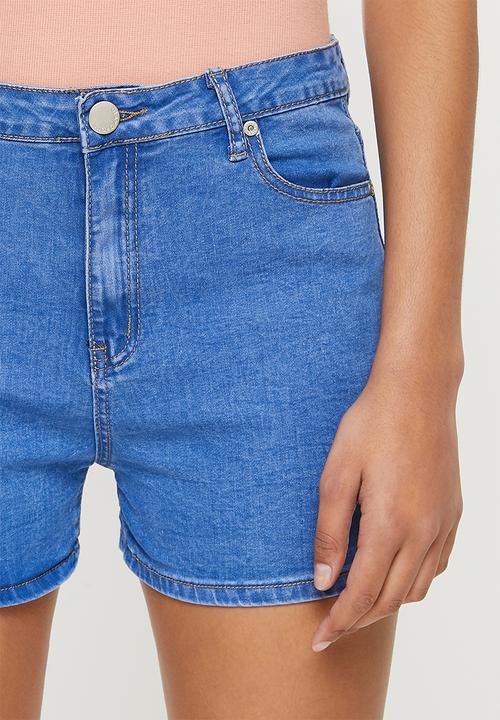 Glamorous - Denim shorts- true blue