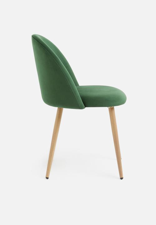 Sixth Floor - Slate dining chair - emerald