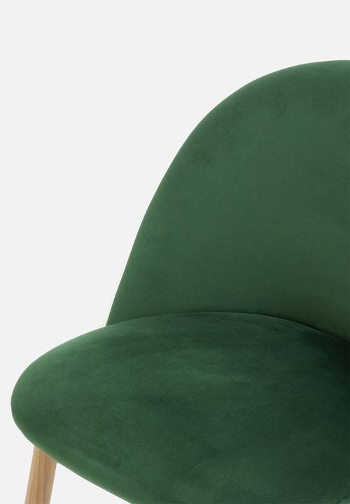 Sixth Floor - Slate dining chair - emerald