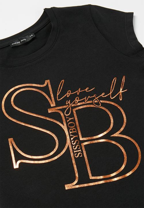 SISSY BOY - Go girlfriend top - black