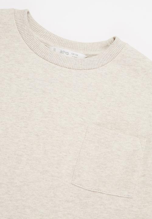 MANGO - Sweatshirt tony - beige