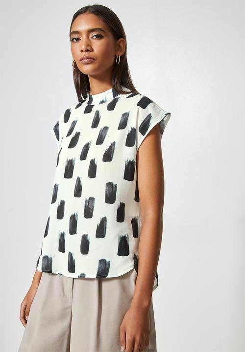 Superbalist - Grown on sleeve T-shirt shell - white