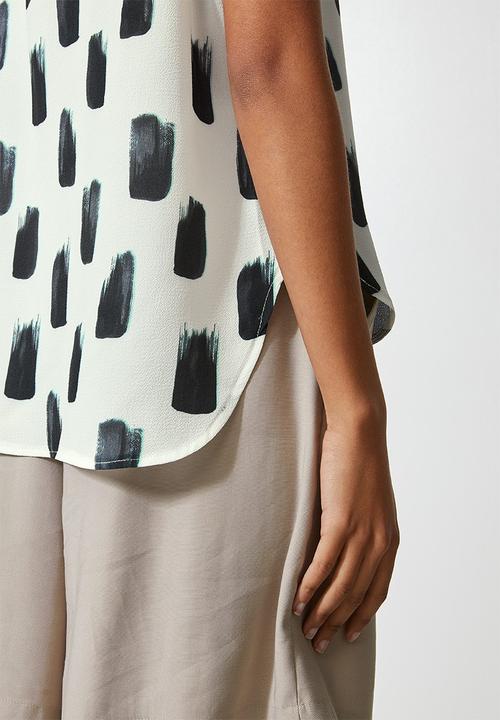 Superbalist - Grown on sleeve T-shirt shell - white