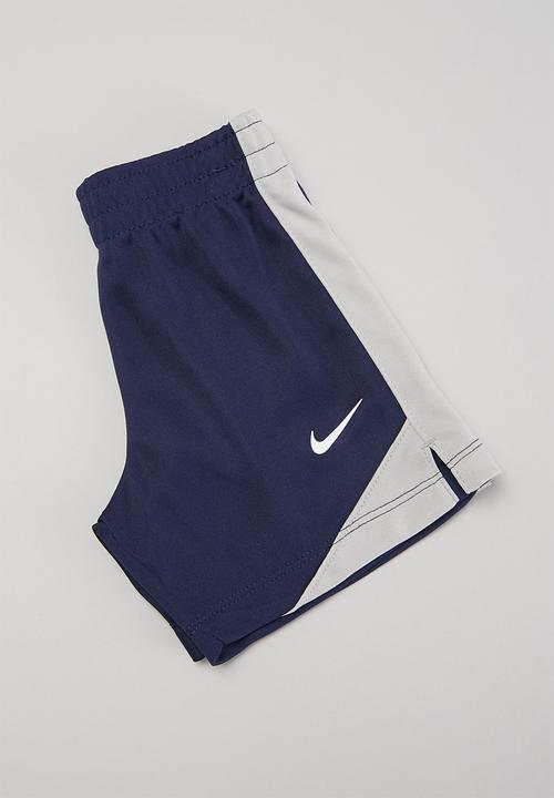 Nike - Nkb sport footwork tee short set - white & navy 