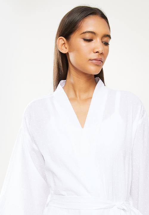 Superbalist - Sleep robe - white