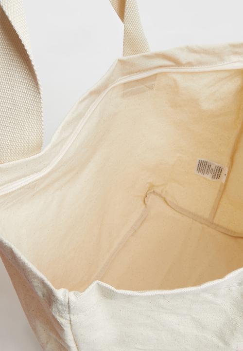 Rubi - Canvas tote bag - wavy weekends