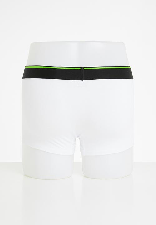 Diesel  - Umbx-damien three pack boxer shorts - black & white