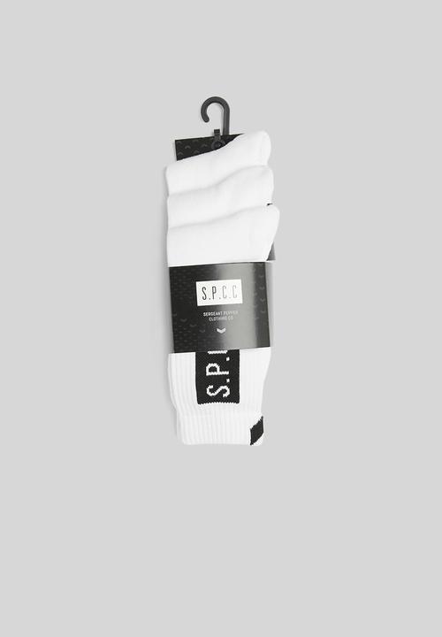 S.P.C.C - Johnson 3-pack socks - white
