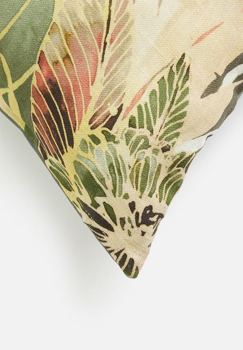 Hertex Haus - Night garden cushion cover - blush