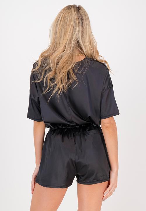 The Lot - Silky set - black
