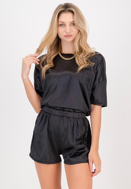 The Lot - Silky set - black