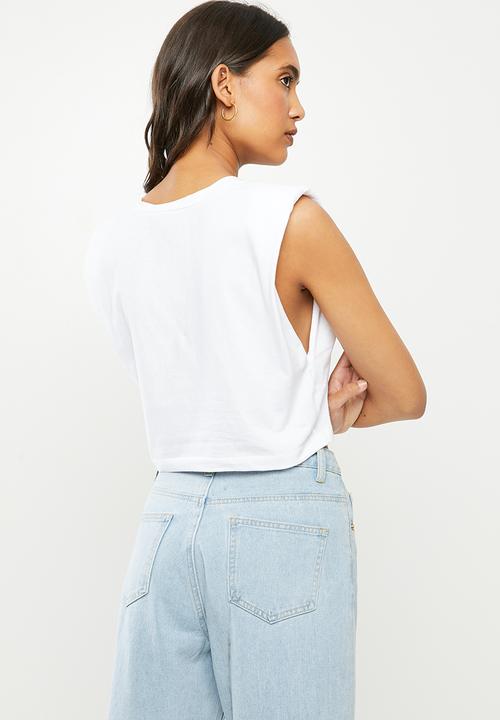 Blake - Muscle tee - white01