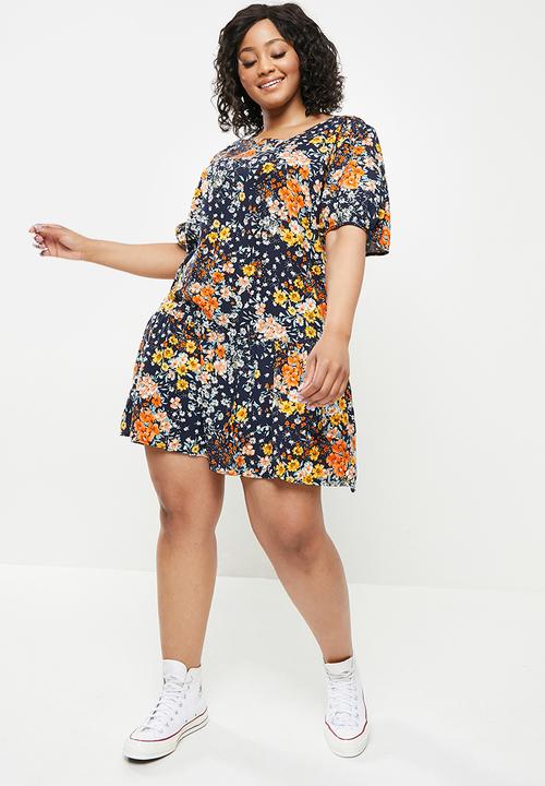Blake - Drop waisted mini - multi