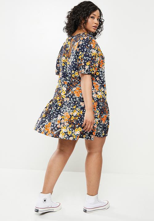 Blake - Drop waisted mini - multi