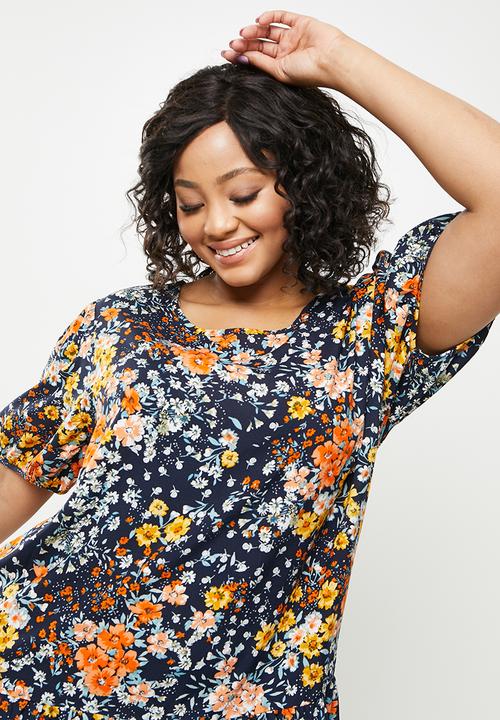 Blake - Drop waisted mini - multi