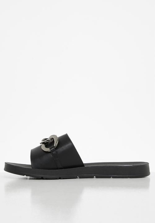 Madison® - Caroline chain strap slide - black