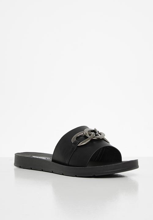 Madison® - Caroline chain strap slide - black