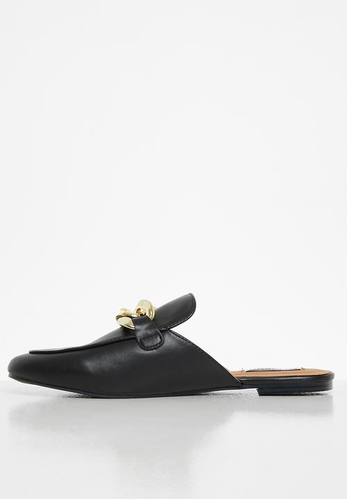 Madison® - Jennifer chain mule - black