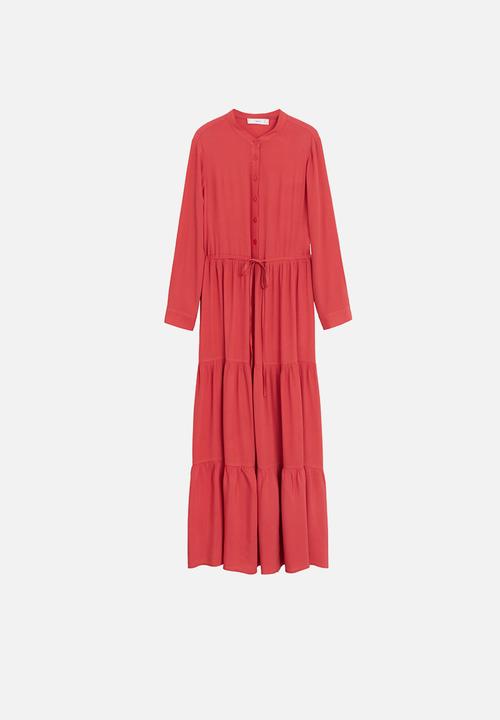 MANGO - Dress canyon - red