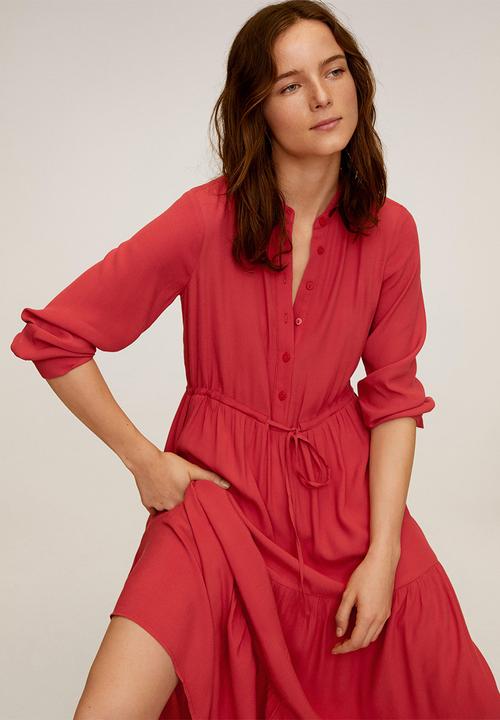 MANGO - Dress canyon - red