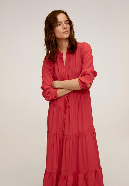 MANGO - Dress canyon - red