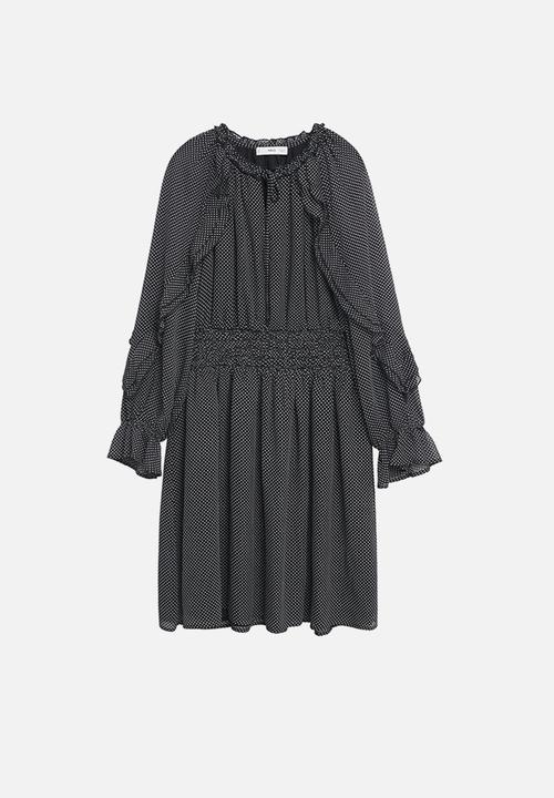 MANGO - Plus dress topi - black