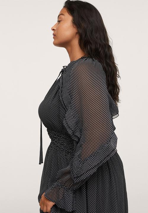 MANGO - Plus dress topi - black