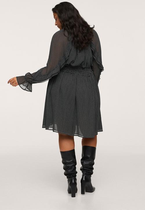 MANGO - Plus dress topi - black