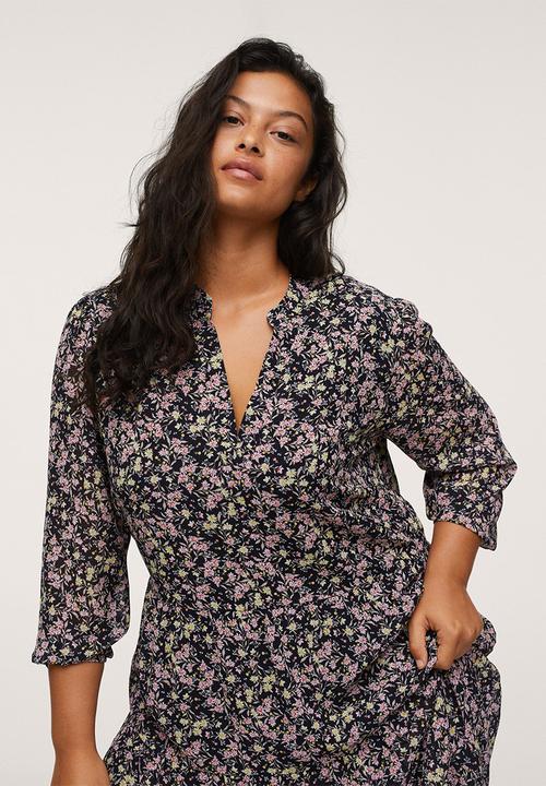 MANGO - Plus dress paloma1 - black