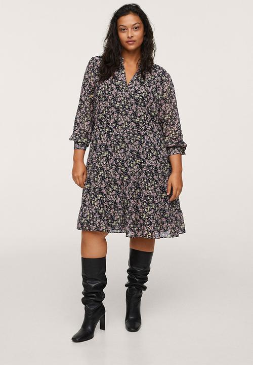 MANGO - Plus dress paloma1 - black