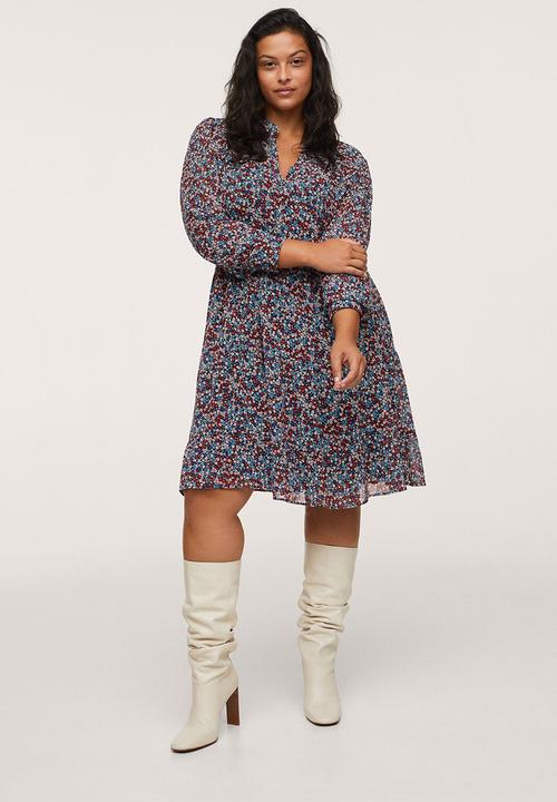 MANGO - Plus dress paloma1 -  blue