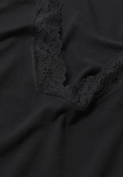 MANGO - Plus sweater blonli - black