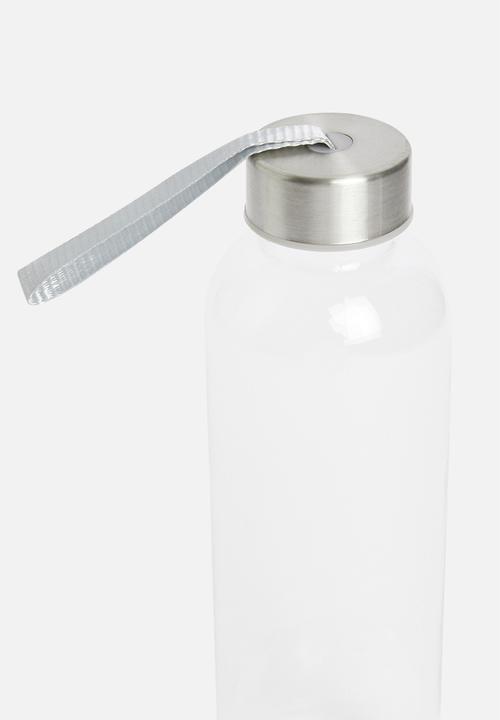 Rebel Republic - Cylinder water bottle - transparent