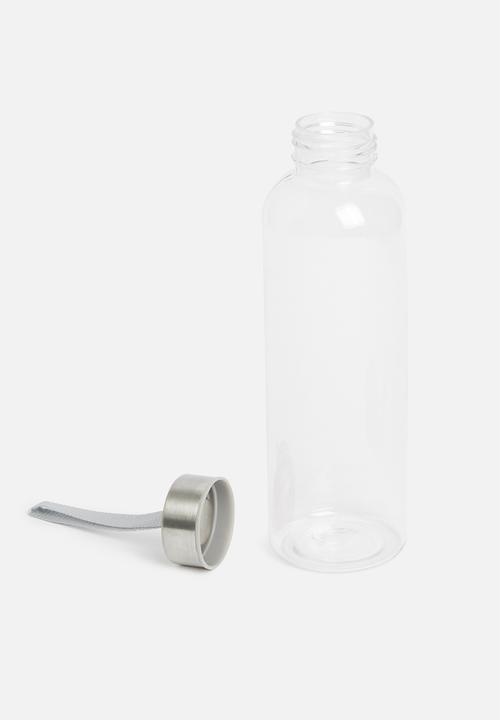 Rebel Republic - Cylinder water bottle - transparent