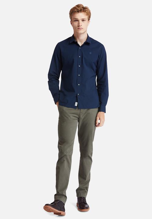 Timberland - E-r pop solid shirt - navy