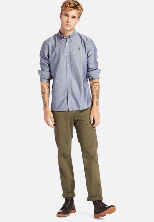 Timberland - Elvatd oxford slim - blue