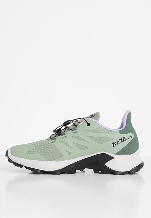 Salomon - Supercross 3 w - green milieu/lunar rock/lavender