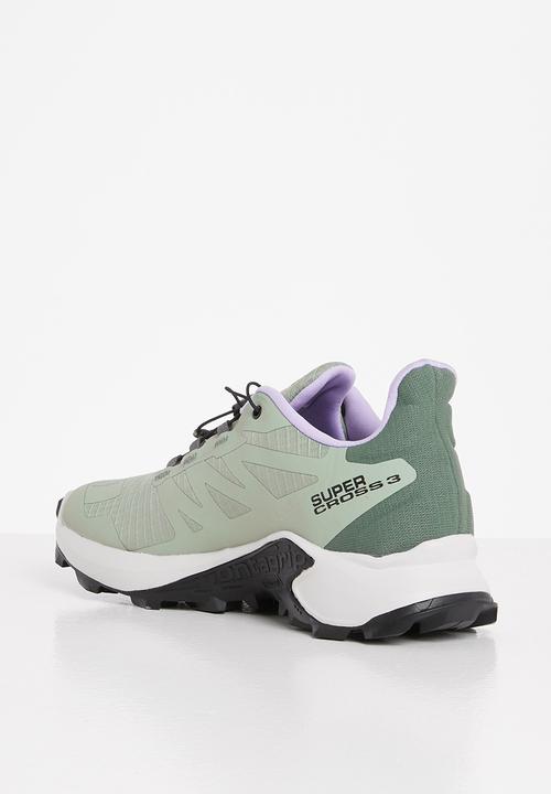 Salomon - Supercross 3 w - green milieu/lunar rock/lavender