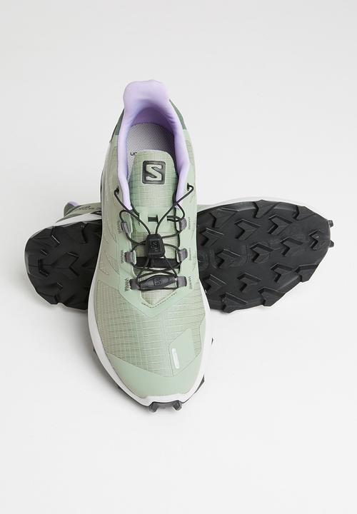 Salomon - Supercross 3 w - green milieu/lunar rock/lavender