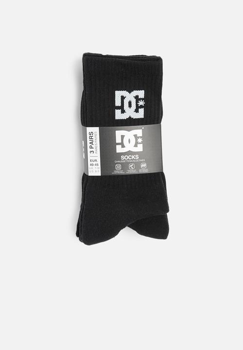 DC - Spp dc crew 3 pack - black